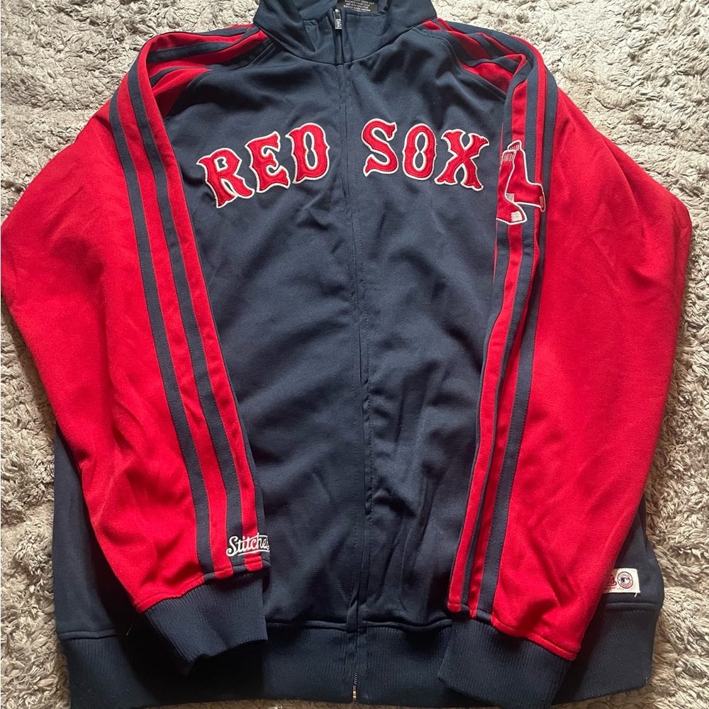 ⚾️Mens Red Sox Navy Jacket size Large